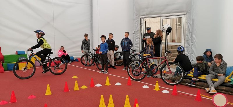 Powiat: Egzamin na kartę rowerową w podstawówce w Kopańcu