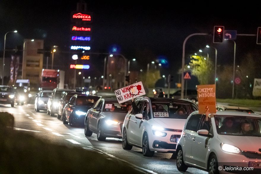 Jelenia Góra: Strajk samochodowy