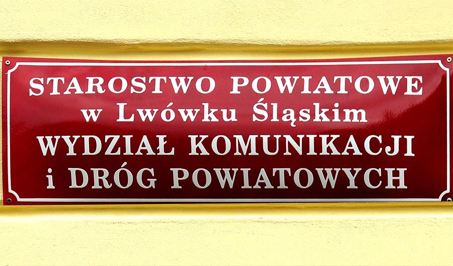Lwówek Śląski: Wydział komunikacji w Lwówku jest nieczynny