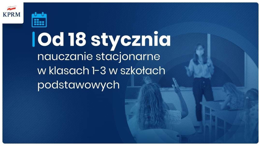 Polska: Namłodsi uczniowie wrócą do szkół