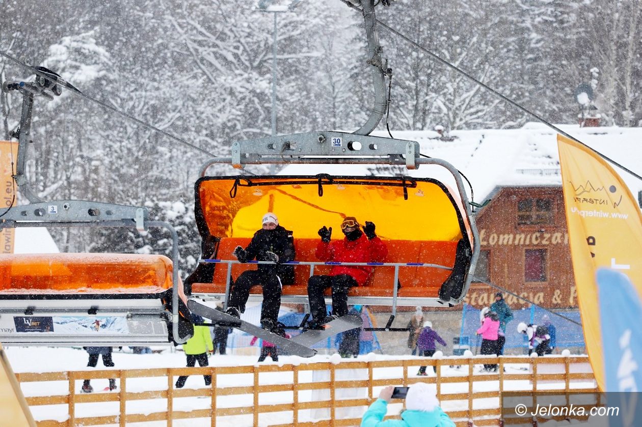 Karpacz: Turyści i narciarze szczęśliwi