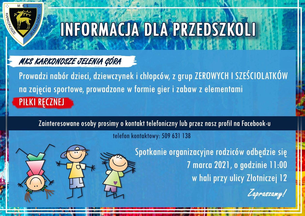Region: Zaproszenie dla przedszkolaków