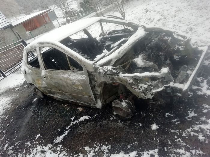 Bukowiec: Ktoś podpalił auto