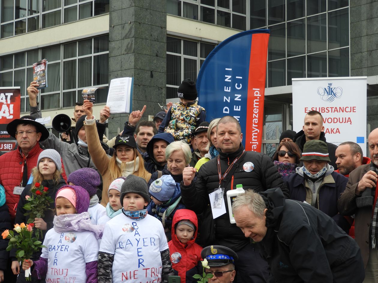Warszawa: W stolicy protestowali w sprawie glifosatu
