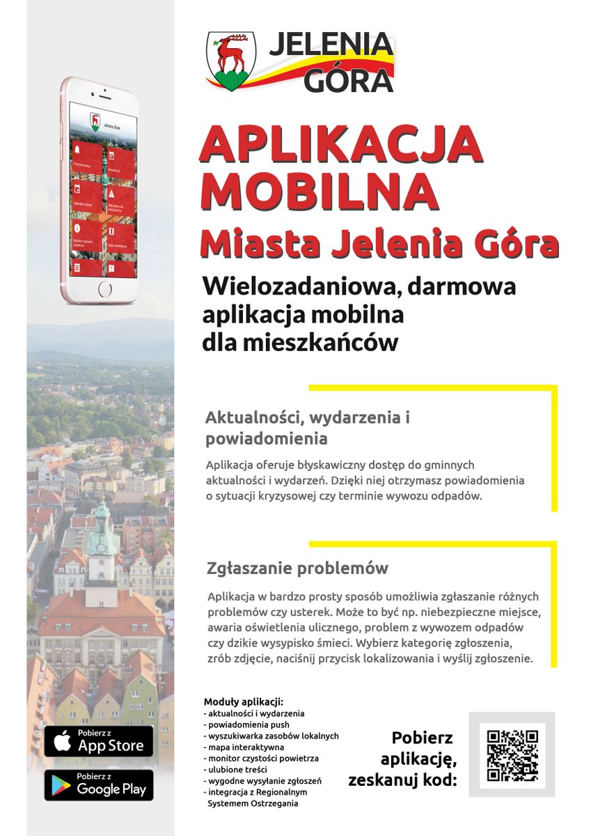 Jelenia Góra: Miejska aplikacja na smartfony