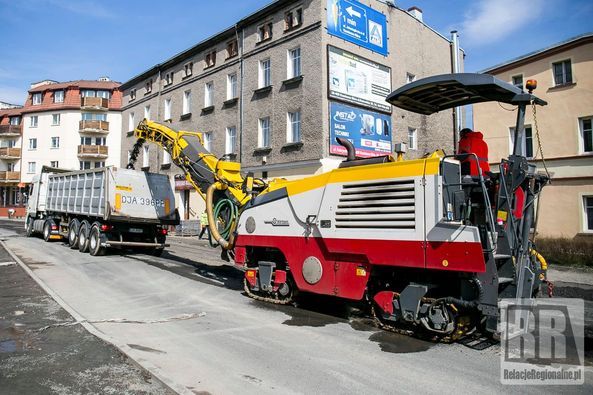 Kamienna Góra: Trwa remont ulicy