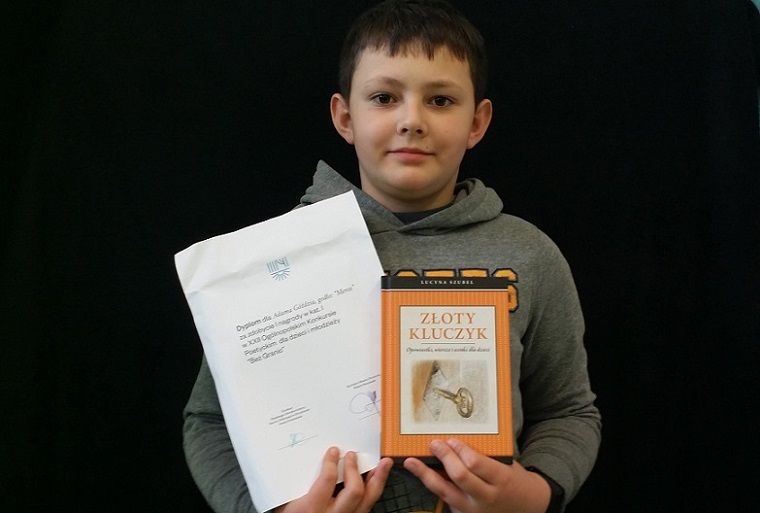 Jelenia Góra: Uczeń SP7 drugi raz zwycięzcą konkursu literackiego