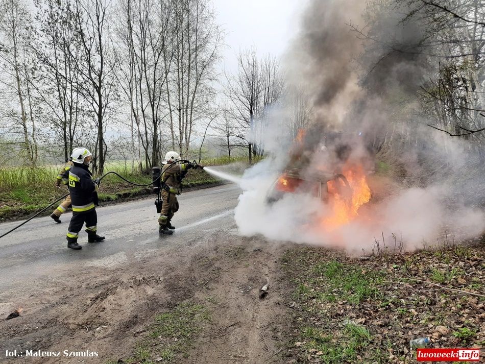 Gmina Mirsk: Spłonął samochód