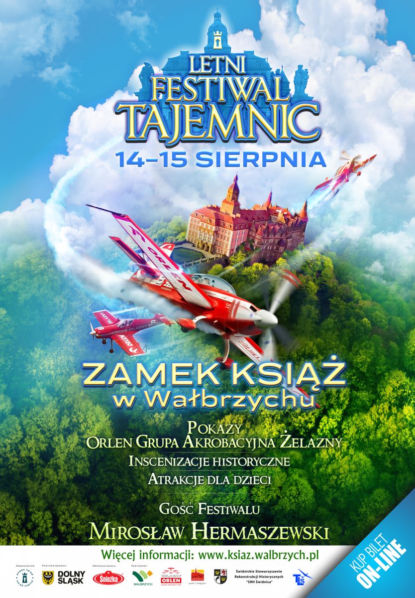 Wałbrzych: Festiwal Tajemnic w Zamku Książ