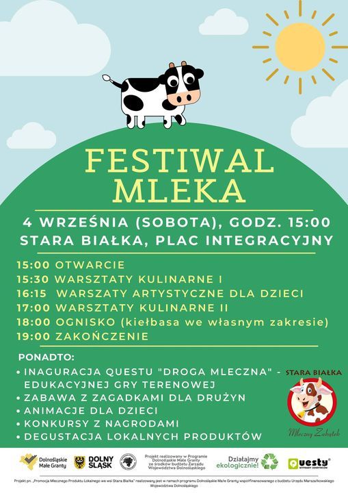 Gmina Lubawka: Festiwal mleka