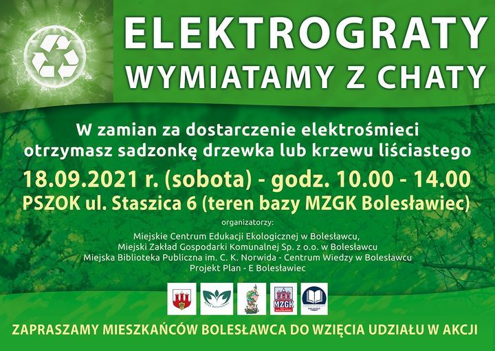 Bolesławiec: Sadzonki za elektrośmieci