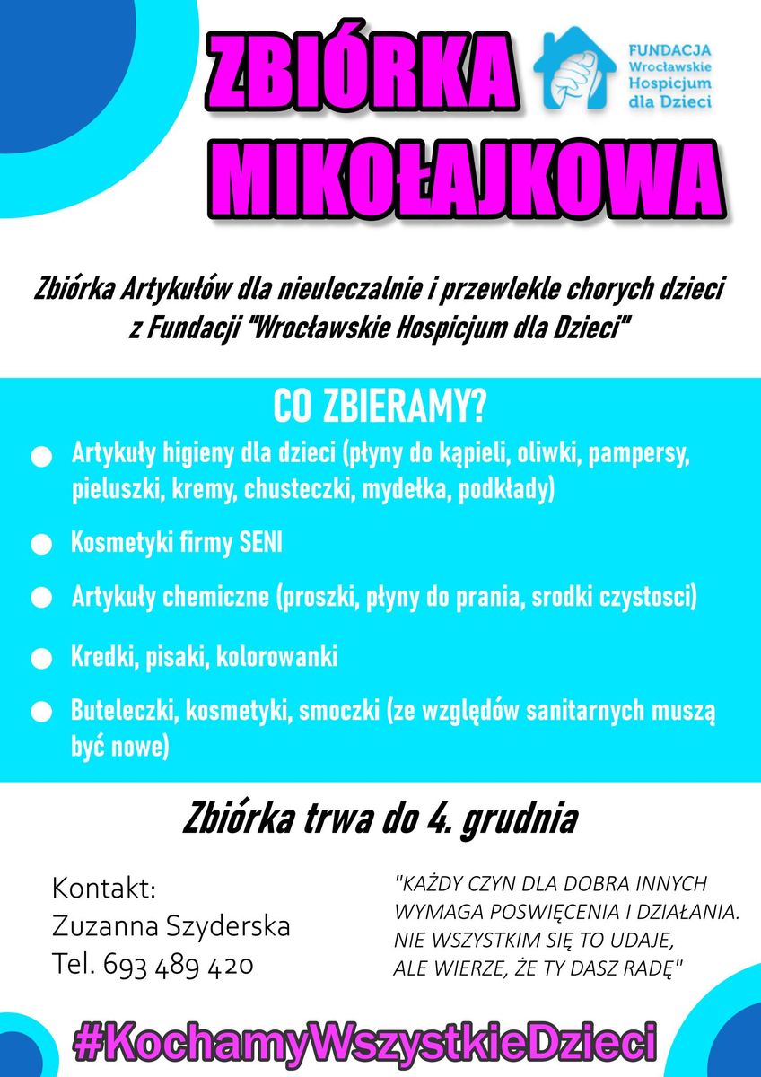 Wrocław: Mikołajkowa zbiórka