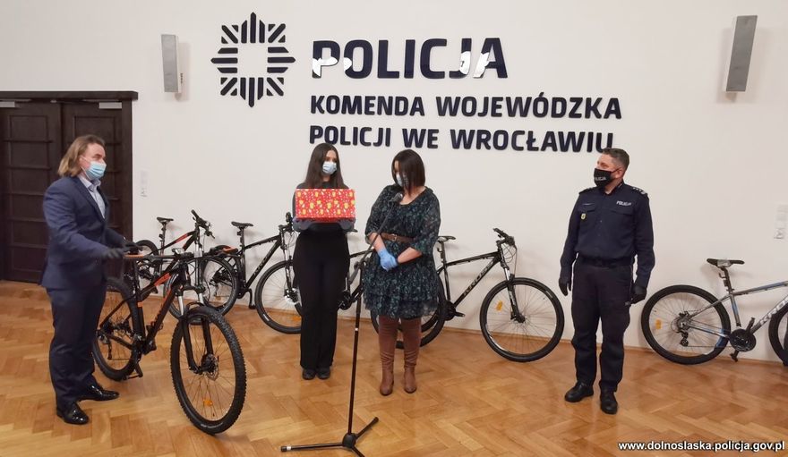 Wrocław: Rowery w darze za odzyskane rowery