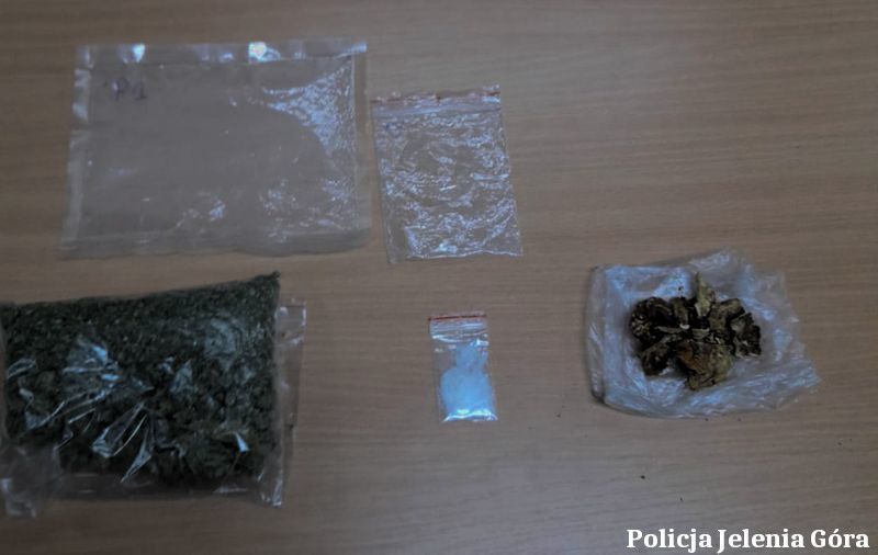 Jelenia Góra: Zatrzymany za narkotyki