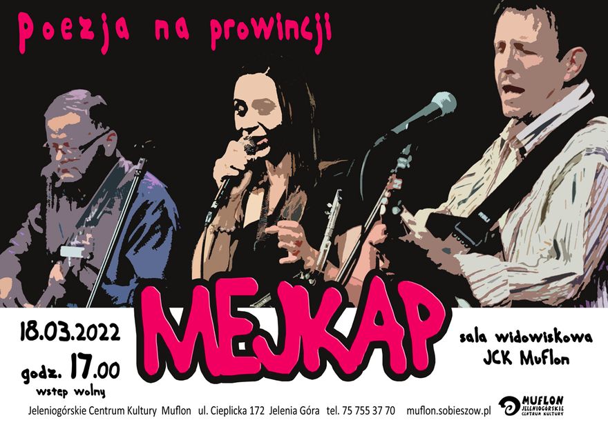 Jelenia Góra: MEJKAP z koncertem w JCK Muflon