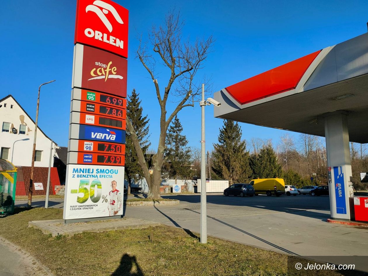 Jelenia Góra: Rekordowe ceny paliw