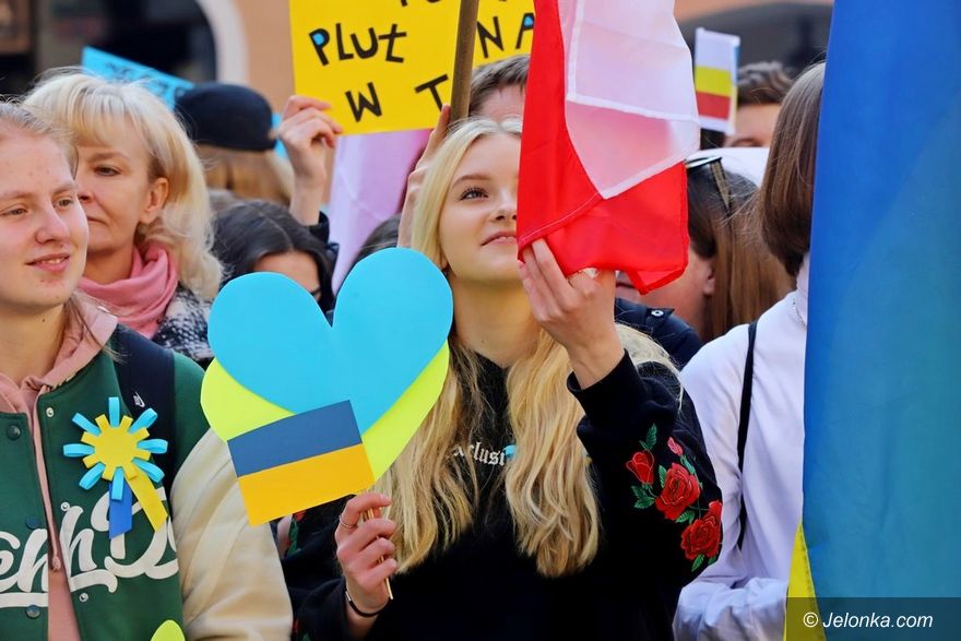 Jelenia Góra: Ekonom (i nie tylko) solidarny z Ukrainą
