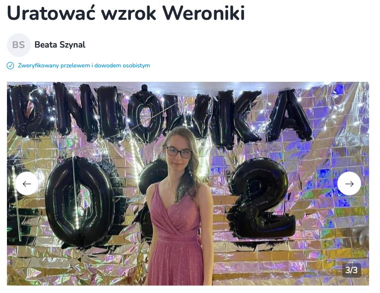 Jelenia Góra: Weronika czeka pomoc