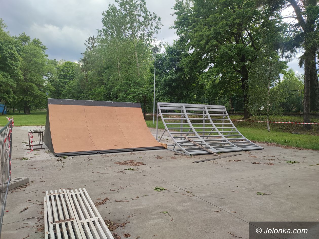 Jelenia Góra: Skatepark w odbudowie