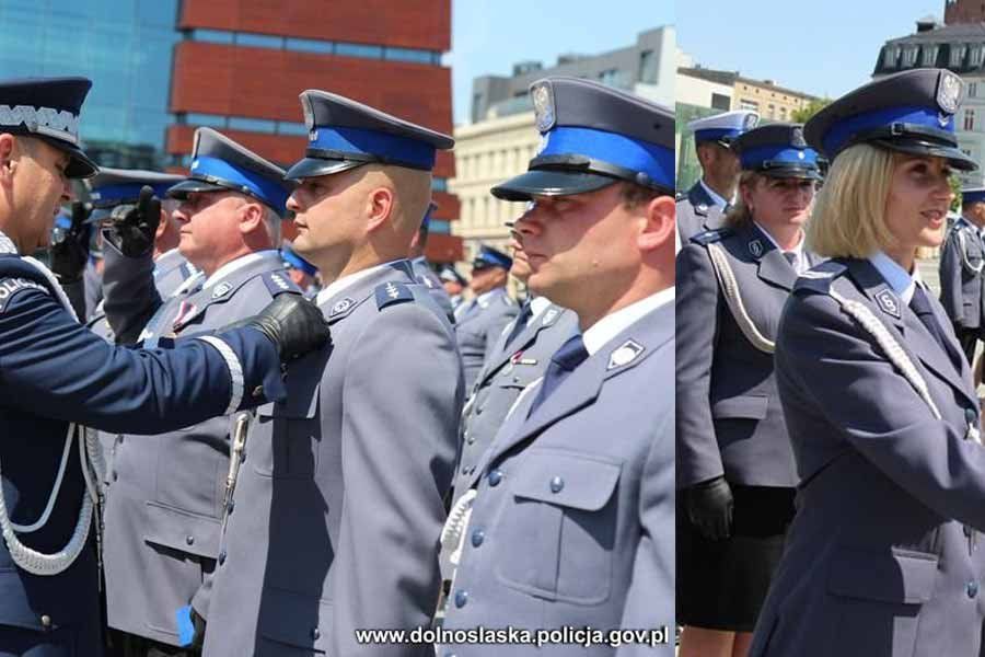 Powiat kamiennogórski: Zasłużeni policjanci