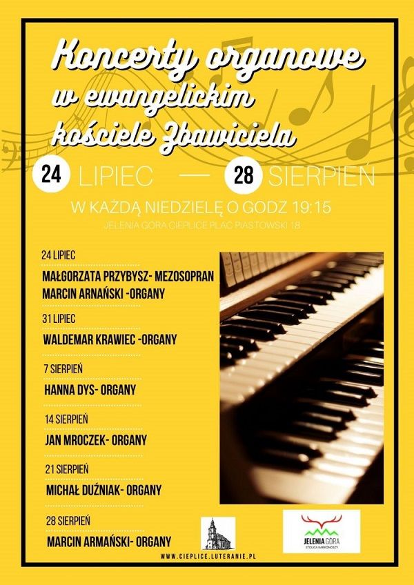 Jelenia Góra/Cieplice: XX Cieplickie Koncerty Organowe