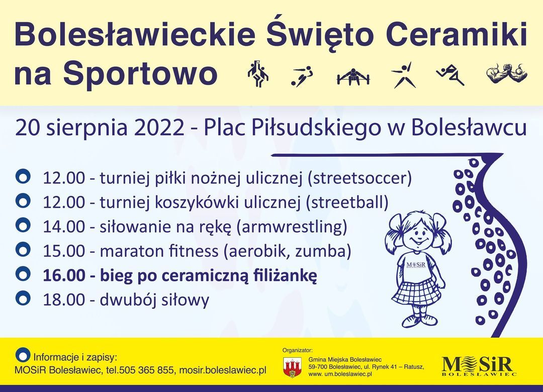 Bolesławiec: Ceramika i sport