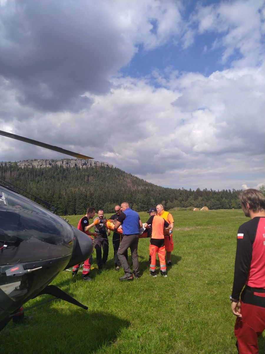 Góry Stołowe: Wypadek na Szczelińcu
