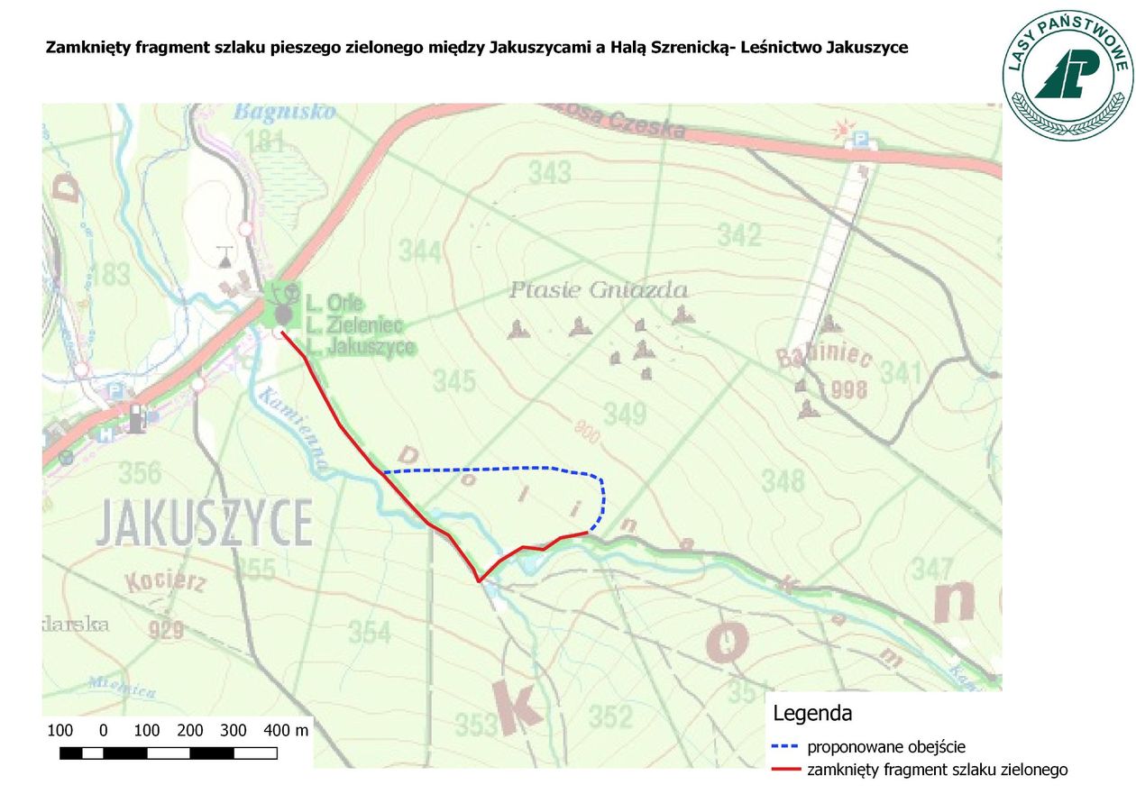 Szklarska Poręba: Zamknięty szlak z Jakuszyc