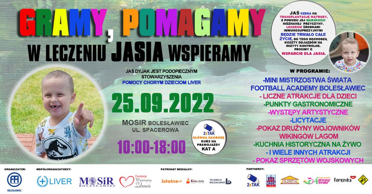 Bolesławiec: Festyn dla Jasia