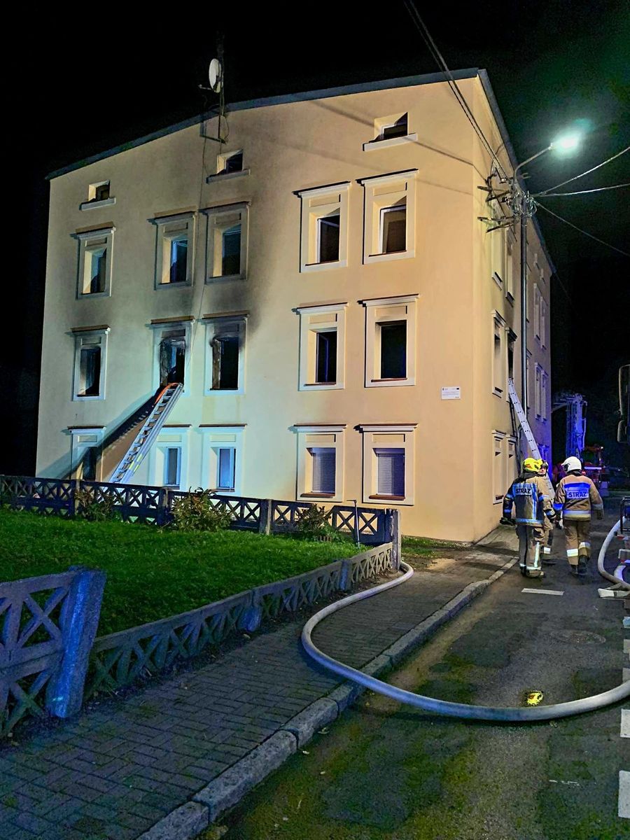 Mirsk: Groźny pożar w Mirsku