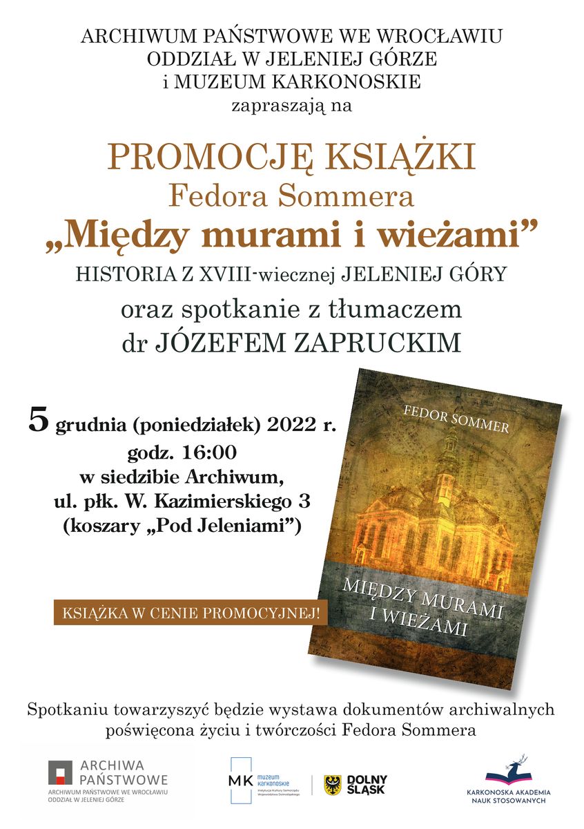 Jelenia Góra: Promocja książki  o XVIII–wiecznej Jeleniej Górze