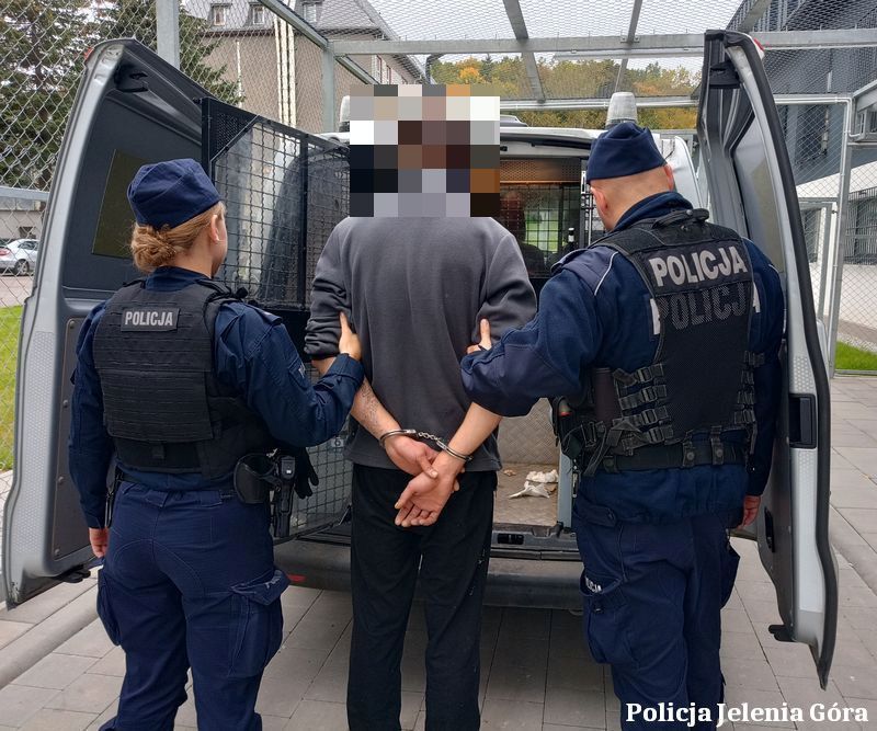 Jelenia Góra: Areszt dla sprawcy rozboju