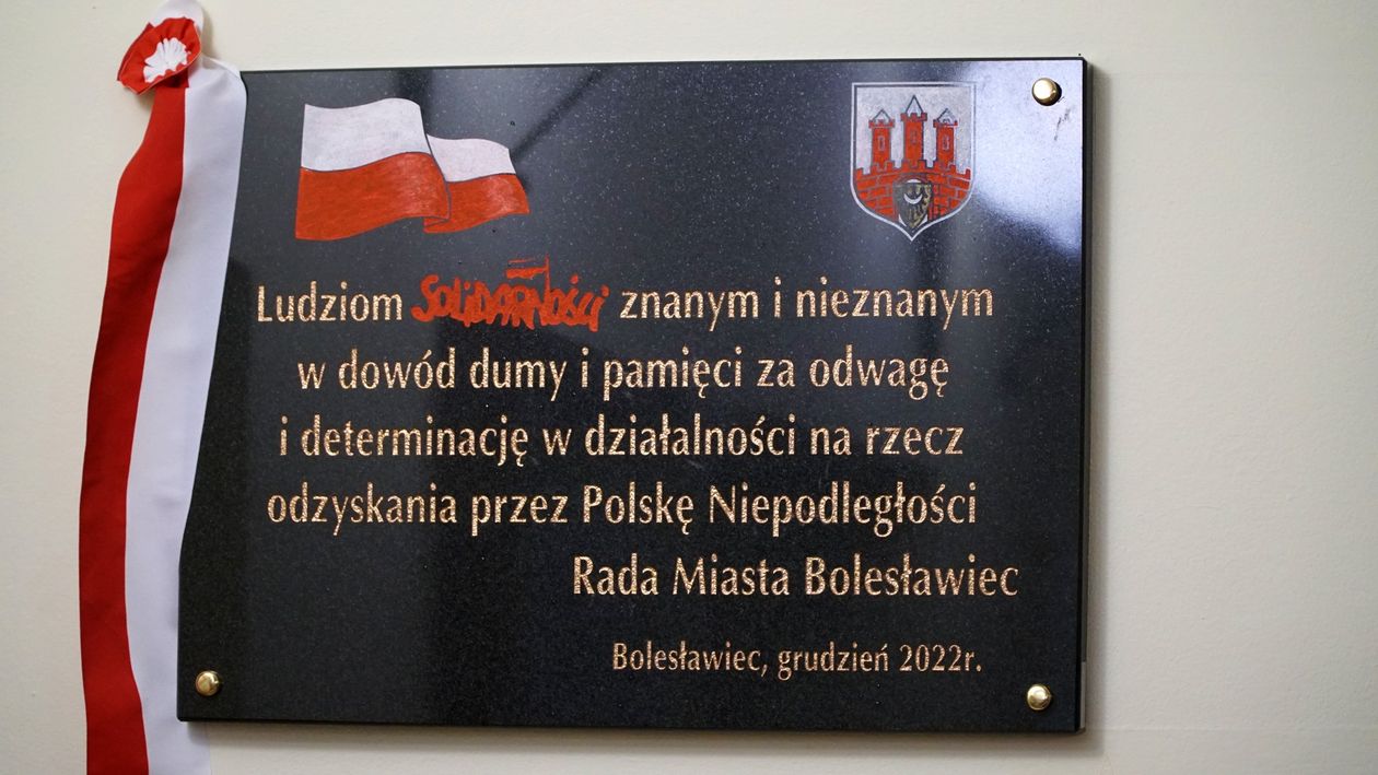 Bolesławiec: Ludziom Solidarności