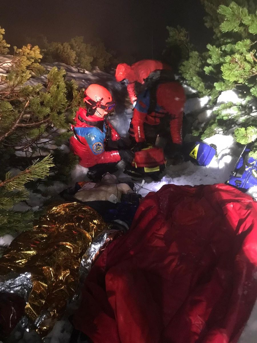 Karkonosze: Pracowity przełom roku dla ratowników górskich