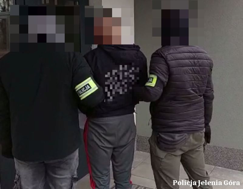 Jelenia Góra: Recydywista w rękach policji