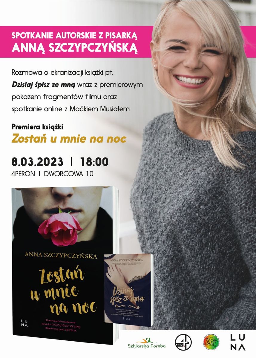 Szklarska Poręba: Spotkanie z pisarką Anną Szczypczyńską