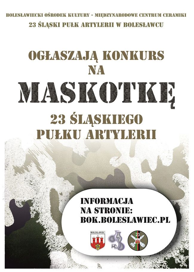 Bolesławiec: Maskotka dla pułku