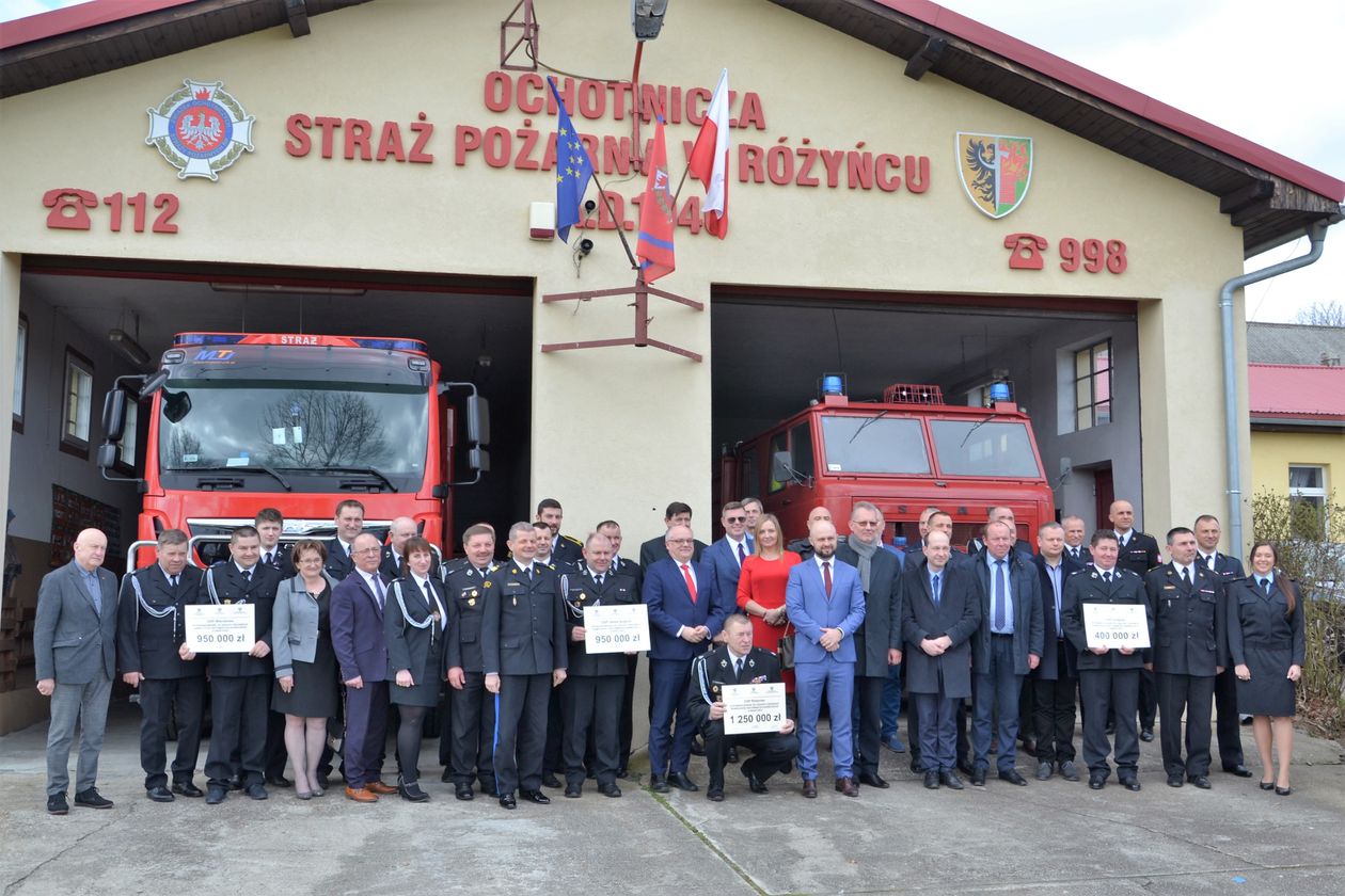 Region: Promesy na nowe wozy strażackie