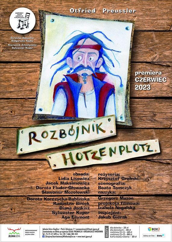 Jelenia Góra: Prapremiera “Rozbójnika Hotzenplotza” w Teatrze Animacji