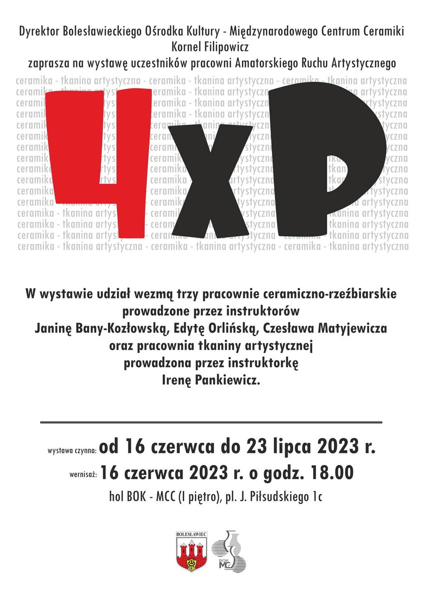 Bolesławiec: Wystawa "4XP"