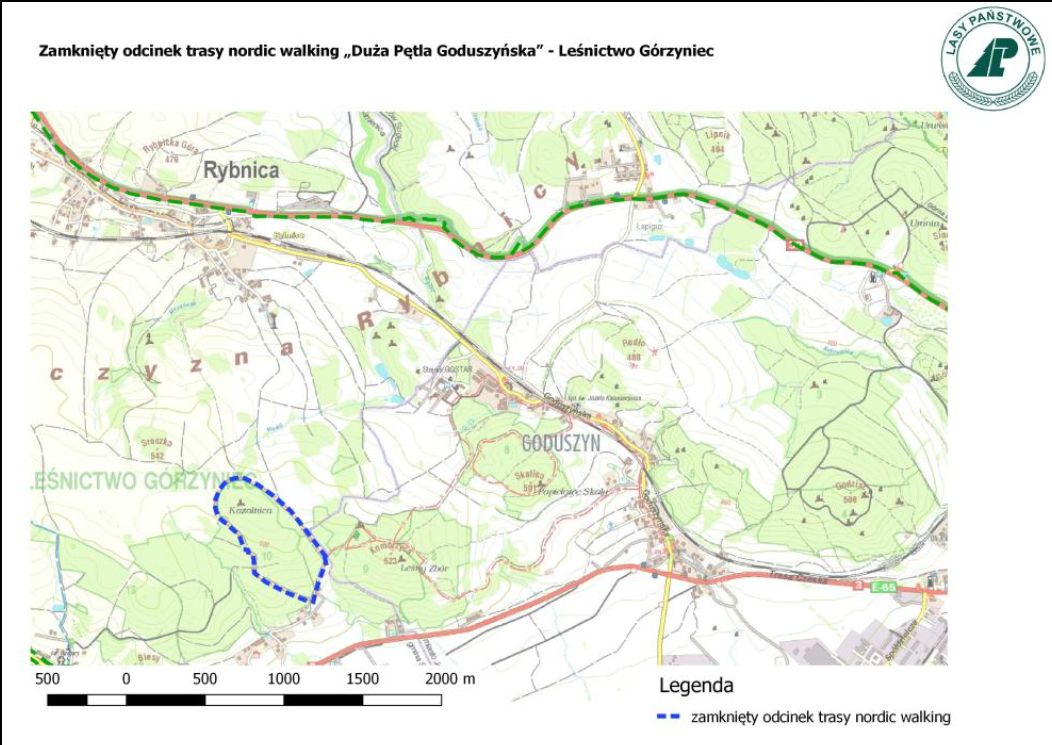 Szklarska Poręba: Leśnicy tymczasowo zamykają dwa szlaki