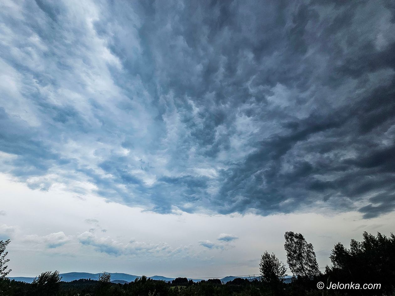 Jelenia Góra/Region: Spodziewane burze, deszcz i silny wiatr