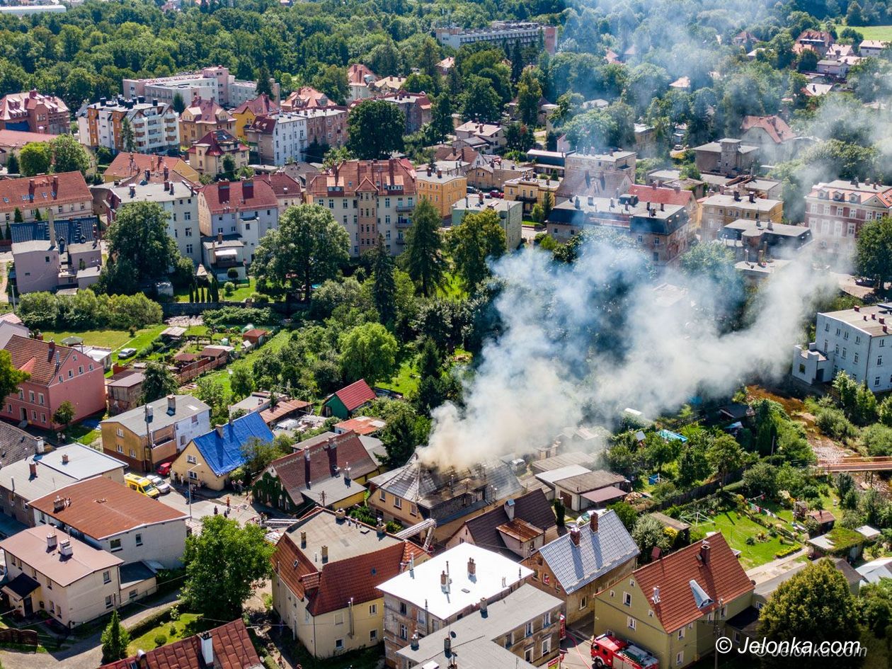 Jelenia Góra: Pożar w Cieplicach – aktualizacja