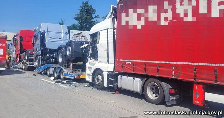 Region: Zginął kierowca ciężarówki