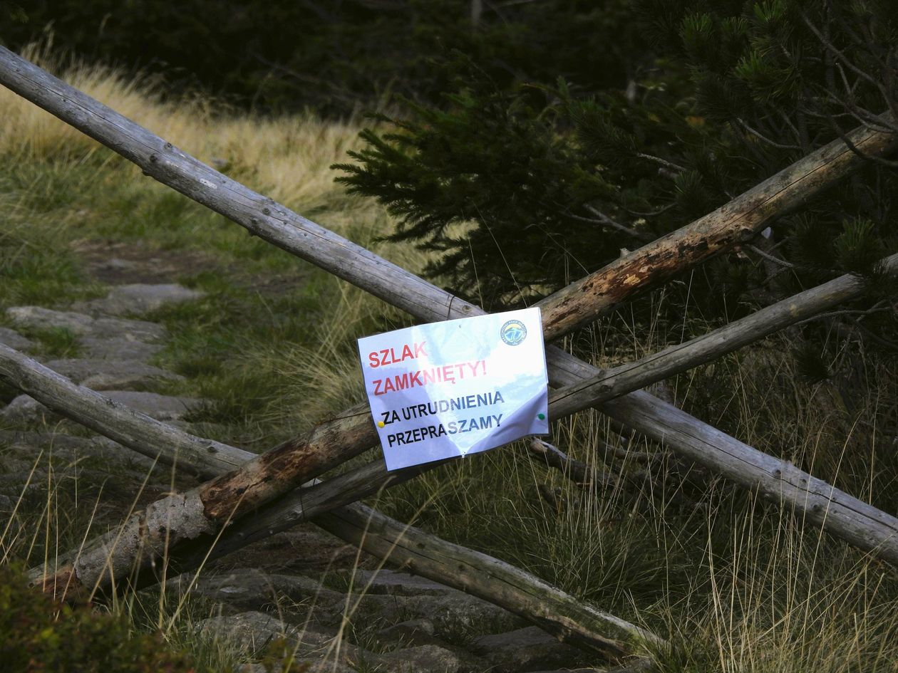 Jelenia Góra: Zamknięte szlaki przy Kotle Jagniątkowskim