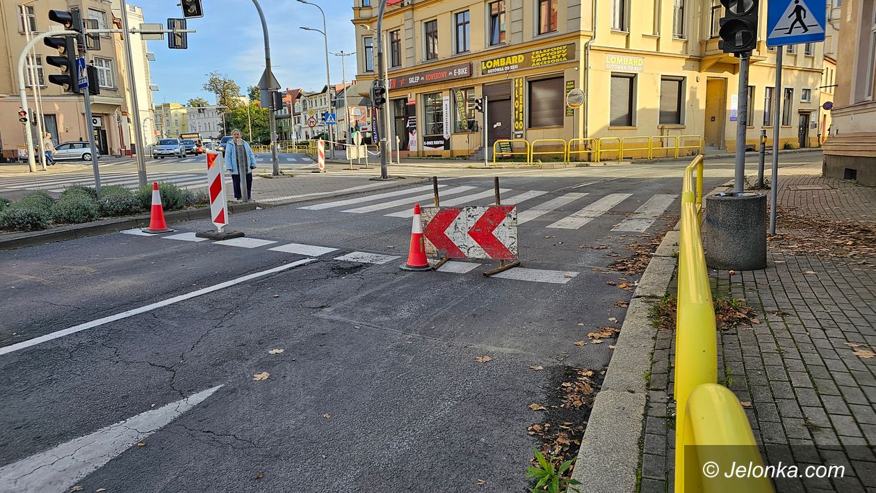 Jelenia Góra: Remontują ulicę Wolności