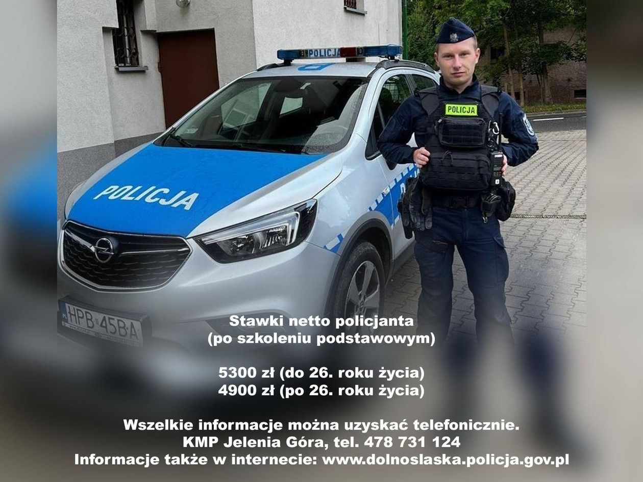 Jelenia Góra: Warto zostać policjantem