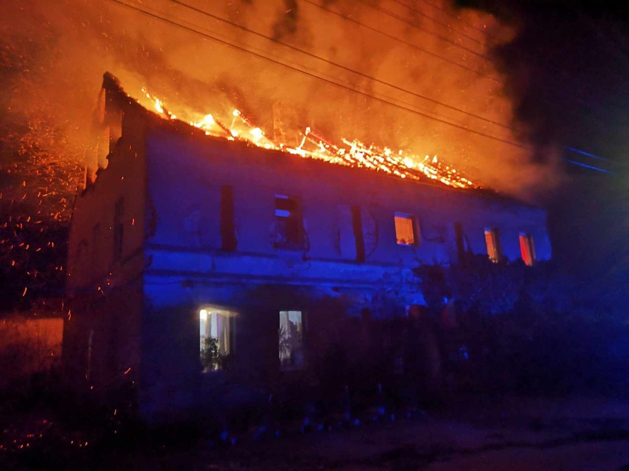 Chocianowiec: Spalił się dom