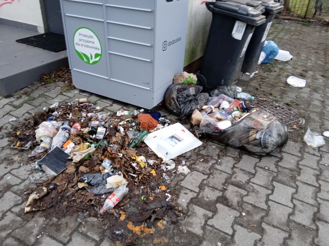 Jelenia Góra: Sterty śmieci leżą tygodniami
