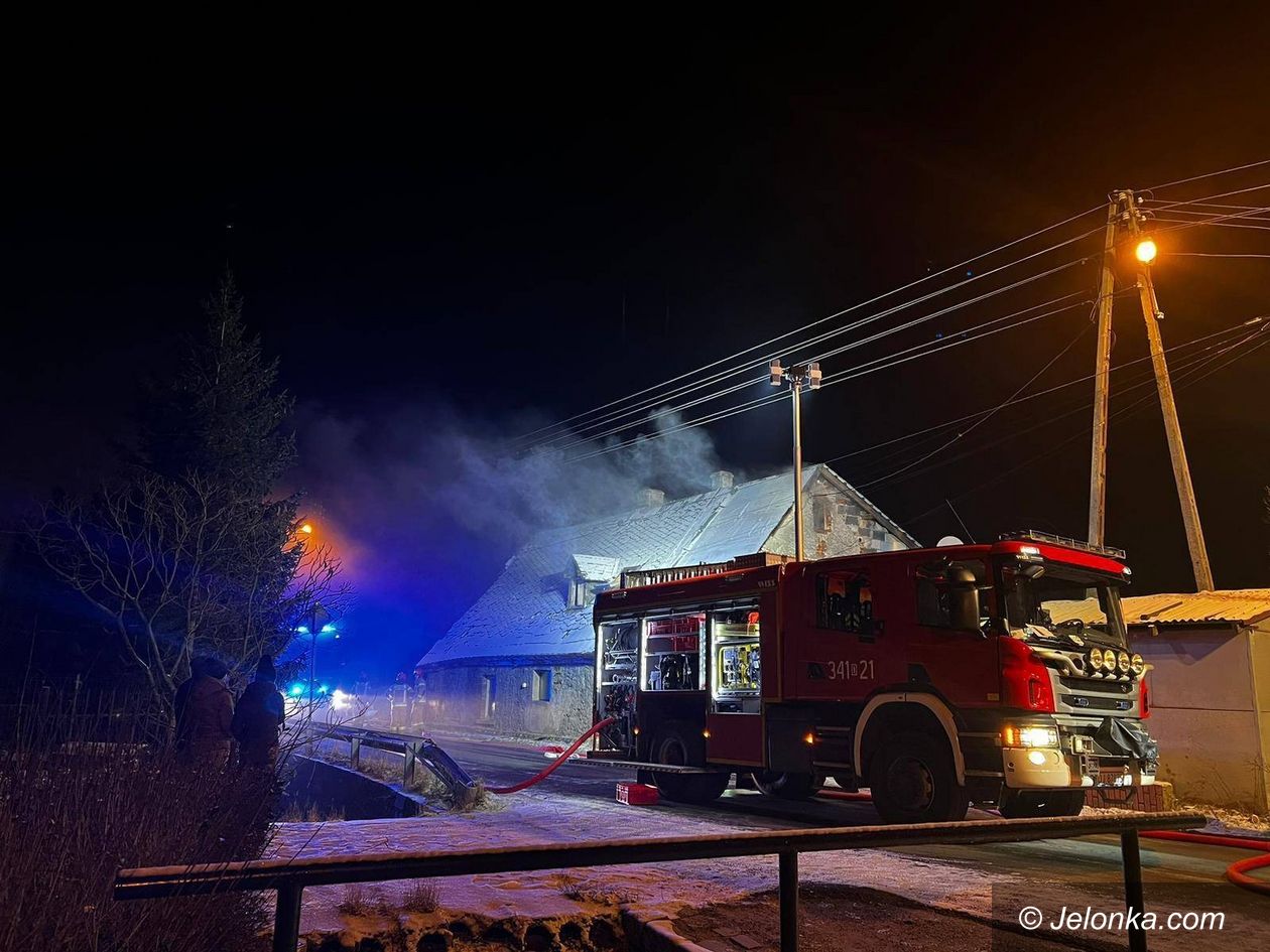Piechowice: Pożar w Pakoszowie